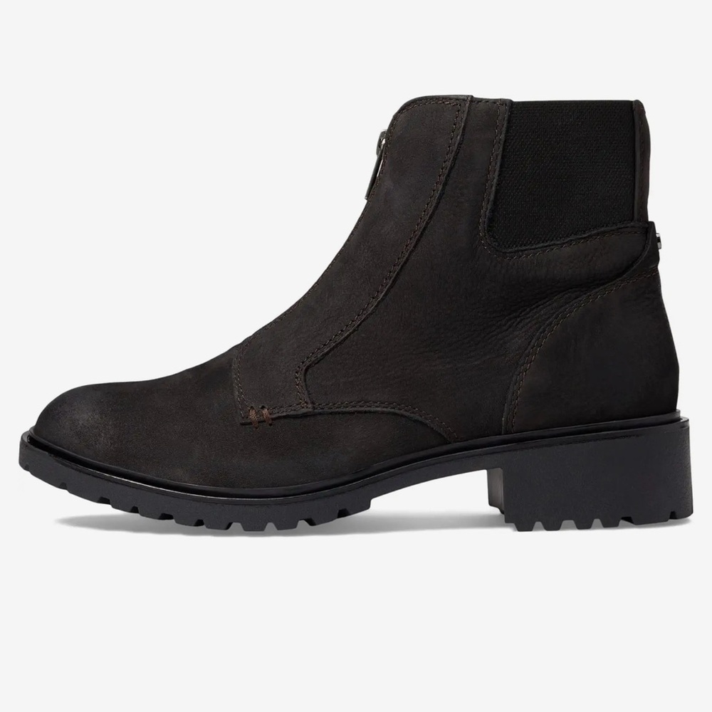 Women’s Cobble Hill Center Zip Leather Boot water resistant - Picture 2 of 9